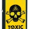 Zippo Toxic Black Matte Lighter