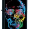 Zippo X-Ray Skull Black Matte Lighter