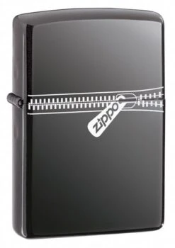 Zippo Zipper Black Ice Lighter